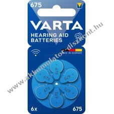 Varta Acoustic V675 hall�k�sz�l�k gombelem 6db/csomag