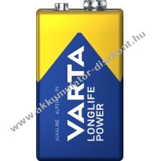 Varta Longlife Power E-Block 4922 6LR61 elem 272db/csomag �mlesztett kiszerel�s alk�li
