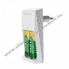 Varta Mini t�lt� 2xAA 2100mAh elemekkel egy�tt