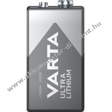 Varta Ultra 6122-9V-FR22-L522 1200mAh 272db/csomag elem l�tium