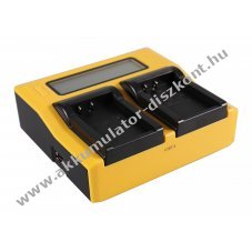 VTPro PATONA dupla LCD USB t�lt� Canon LP-E17 EOS 750D 760D 8000D Kiss X8i Rebel