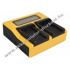 VTPro dupla LCD USB t�lt� Fujifilm NP-W235 X-T4