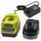 Eredeti RYOBI 18V kezdő Akkumulátor szett RC18120-120 Eredeti RYOBI 18V kezdő Akkumulátor szett RC18120-120