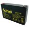 lom Akkumultor Long (Kung Long) tpus WP7-6 6V 7Ah csatlakoz: F1