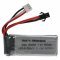 Helyettesítő modell / RC Akku 7.4V, Li-Polymer, 850mAh, SM csatlakozó Helyettesítő modell / RC Akku 7.4V, Li-Polymer, 850mAh, SM csatlakozó