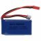 Helyettesítő modell / RC Akku 7.4V, Li-Polymer, 800mAh, JST csatlakozó Helyettesítő modell / RC Akku 7.4V, Li-Polymer, 800mAh, JST csatlakozó