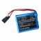 Helyettest Akkumultor Carrera 800007 11,1V 2500mAh Li-Ion