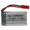 Helyettesítő modell / RC Akku 3.7V, Li-Po, 650mAh, JST csatlakozó Helyettesítő modell / RC Akku 3.7V, Li-Po, 650mAh, JST csatlakozó