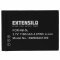 Helyettesítő EXTENSILO Akkumulátor Canon típus NB-5L 1100mAh Helyettesítő EXTENSILO Akkumulátor Canon típus NB-5L 1100mAh