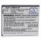 Helyettesítő Akkumulátor Samsung Galaxy XCover Pro 3200mAh Helyettesítő Akkumulátor Samsung Galaxy XCover Pro 3200mAh