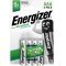 ENERGIZER Extreme AAA 800mAh mikro Akkumulátor 4db/csom ENERGIZER Extreme AAA 800mAh mikro Akkumulátor 4db/csom