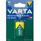 Varta Akkumultor - 56722 (READY2USE) Accu Ni-MH 9V 6HR61 HR22 Block 200mAh