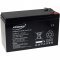 Powery lom zsels Akkumultor sznetmenteshez APC Smart-UPS SC420 12V 9Ah (helyettesti 7,2Ah / 7Ah is)