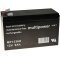 Powery lom Akkumultor MP1236H sznetmenteshez APC Back-UPS BK350-UK 12V 9Ah (7,2Ah/7Ah is)