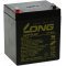 Kung Long lom Akkumultor kompatibilis tpus Powery UP5-12 12V 5Ah