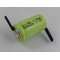 Akkucella 1/2AA Z forrfles NI-MH 1.2V 600mAh