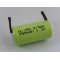 Akkucella 2/3AA U forrfles NI-MH 1.2V 750mAh