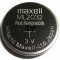 Maxell Lithium ML2032 gomb Akkumulátor 3V Maxell Lithium ML2032 gomb Akkumulátor 3V
