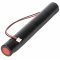 Vészvilágítás Akkumulátor, Ni-Cd, 4.8V, 1800mAh, L1x4, Sub-C, 20 cm vezetékkel Vészvilágítás Akkumulátor, Ni-Cd, 4.8V, 1800mAh, L1x4, Sub-C, 20 cm vezetékkel