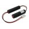 Vészvilágítás Akkumulátor, Ni-Cd, 4.8V, 1800mAh, 2x L1x2, Sub-C, 20 cm vezetékkel és csatlakozóval Vészvilágítás Akkumulátor, Ni-Cd, 4.8V, 1800mAh, 2x L1x2, Sub-C, 20 cm vezetékkel és csatlakozóval