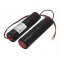 Vészvilágítás Akkumulátor, Ni-Cd, 4.8V, 1800mAh, 2x L1x2, Sub-C, vezetékkel és csatlakozóval Vészvilágítás Akkumulátor, Ni-Cd, 4.8V, 1800mAh, 2x L1x2, Sub-C, vezetékkel és csatlakozóval