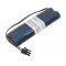 Vészvilágítás Akkumulátor, Ni-MH, 4.8V, 1100mAh, L2x2 Mignon AA Akkumulátorpakk, 15 cm vezetékkel és csatlakozóval Vészvilágítás Akkumulátor, Ni-MH, 4.8V, 1100mAh, L2x2 Mignon AA Akkumulátorpakk, 15 cm vezetékkel és csatlakozóval