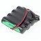 Vészvilágítás Akkumulátor, Ni-MH, 4.8V, 1100mAh, F1x4 Mignon AA Akkumulátorpakk, 15 cm vezetékkel, csatlakozóval Vészvilágítás Akkumulátor, Ni-MH, 4.8V, 1100mAh, F1x4 Mignon AA Akkumulátorpakk, 15 cm vezetékkel, csatlakozóval