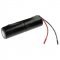 Vészvilágítás Akkumulátor, Ni-Cd, 2.4V, 2500mAh, L1x2 C Akkumulátorpakk, 10 cm vezetékkel Vészvilágítás Akkumulátor, Ni-Cd, 2.4V, 2500mAh, L1x2 C Akkumulátorpakk, 10 cm vezetékkel