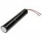 Vészvilágítás Akkumulátor, Ni-Cd, 3.6V, 4000mAh, L1x3 Mono-D Akkumulátorpakk, 10 cm vezetékkel Vészvilágítás Akkumulátor, Ni-Cd, 3.6V, 4000mAh, L1x3 Mono-D Akkumulátorpakk, 10 cm vezetékkel