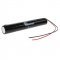 Vészvilágítás Akkumulátor, Ni-Cd, BF-1600SCHT, 4.8V, 1600mAh, L1x4 Sub-C Akkumulátorpakk, 10 cm vezetékkel Vészvilágítás Akkumulátor, Ni-Cd, BF-1600SCHT, 4.8V, 1600mAh, L1x4 Sub-C Akkumulátorpakk, 10 cm vezetékkel