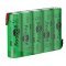 Goobay Akkumulátor pack (AA) NiMH típus AA-5 RTU - forrfüles 6V 2100mAh Goobay Akkumulátor pack (AA) NiMH típus AA-5 RTU - forrfüles 6V 2100mAh
