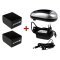 2db Helyettesítő Akkumulátor + 1db Akkumulátor töltő Sony típus NP-FH100 szett 2db Helyettesítő Akkumulátor + 1db Akkumulátor töltő Sony típus NP-FH100 szett