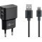 Goobay USB-C kett�s t�lt�k�szlet 12W 2x USB 1m fekete