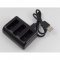 USB-s akkumultor tlt  3 rekeszes Gopro AHDBT-501