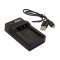 Helyettesítő micro USB-s akkumulátor töltő JVC BN-VF707 Helyettesítő micro USB-s akkumulátor töltő JVC BN-VF707