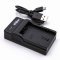 Helyettesítő micro USB-s akkumulátor töltő Panasonic CGR-S001E, DMW-BCA7 Helyettesítő micro USB-s akkumulátor töltő Panasonic CGR-S001E, DMW-BCA7