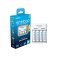 Panasonic eneloop USB akkumulátor töltő BQ-CC61 + 4db AA 2000mAh eneloop Akkumulátor Panasonic eneloop USB akkumulátor töltő BQ-CC61 + 4db AA 2000mAh eneloop Akkumulátor
