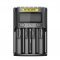 USB tlt Nitecore UM4 Li-Ion, IMR, LiFePO4 (18650) NiMH/NiCd Akkumultor