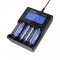 XTAR VC4 4 csatornás Li-Ion/IMR/INR/INR 3,6V/3,7V és Ni-MH/Ni-CD töltő XTAR VC4 4 csatornás Li-Ion/IMR/INR/INR 3,6V/3,7V és Ni-MH/Ni-CD töltő