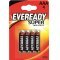EVEREADY Super AAA mikro R3, elem 4db/csomag