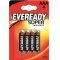 EVEREADY AAA mikro R3, elem 4db/csomag