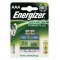 ENERGIZER Power Plus AAA 700mAh mikro Akkumulátor 2db/csom ENERGIZER Power Plus AAA 700mAh mikro Akkumulátor 2db/csom
