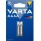 Varta Alkaline elem Piccolo, AAAA, LR61 4061 Professional Electronics  2db/csomag