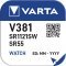 Varta gombelem, raelem V381/SR55/SR1121SW 1db/csomag