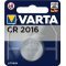 VARTA lithium gombelem CR 2016, IEC CR2016, helyettesti DL2016, 3V 1db/csom.