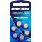 Rayovac hallkszlk elem tpus V675 6db/csom.