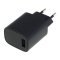 Helyettesítő hálózati adapter adapter, 1A, fekete Helyettesítő hálózati adapter adapter, 1A, fekete