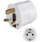 Goobay utazó adapter földelő érintkezős aljzat > brit 3-tűs Goobay utazó adapter földelő érintkezős aljzat > brit 3-tűs