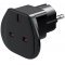 Goobay hálózati adapter UK -> EU, fekete Goobay hálózati adapter UK -> EU, fekete