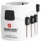 SKROSS World adapter Pro hálózati adapter minden földelt és földeletlen készülékhez (2- és 3-pólusú) SKROSS World adapter Pro hálózati adapter minden földelt és földeletlen készülékhez (2- és 3-pólusú)
